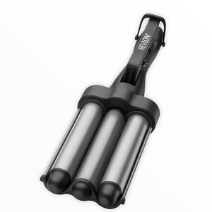 REVLON 3Barrel Ceramic Jumbo Hair Waver, Black